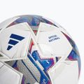 adidas UCL PRO 23/24 football white/silver metallic/bright cyan/royal blue size 5 4