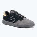 Men's adidas FIVE TEN Sleuth core black/charcoal/oat platform cycling shoes