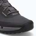 Men's adidas FIVE TEN Trailcross LT platform cycling shoes charcoal/putty grey/oat 7