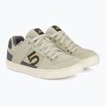 Men's platform cycling shoes adidas FIVE TEN Freerider putty grey/carbon/oat 4