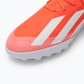 Men's adidas X Crazyfast League TF football boots solar red/cloud white/team solar yellow 7