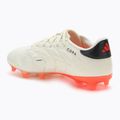 Men's adidas Copa Pure II Pro FG football boots ivory/core black/solar red 3