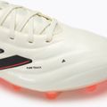 Men's adidas Copa Pure II Pro FG football boots ivory/core black/solar red 7