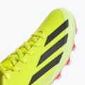 Men's adidas X Crazyfast Club FxG team football boots solar yellow/core black/cloud white 8
