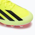 Men's adidas X Crazyfast Club FxG team football boots solar yellow/core black/cloud white 7
