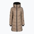Women's insulated coat BOGNER FIRE+ICE Aenny 3 hazelnut
