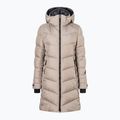 Women's insulated coat BOGNER FIRE+ICE Aenny 3 hazelnut