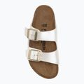 Children's slides BIRKENSTOCK Arizona Birko-Flor Narrow electric metallic pearl 5
