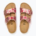 Children's slides BIRKENSTOCK Arizona Birko-Flor Narrow electric metallic copper hearts 3