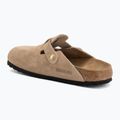 Slides BIRKENSTOCK Boston Suede Leather sandcastle 3