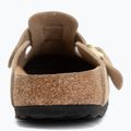 Slides BIRKENSTOCK Boston Suede Leather sandcastle 6