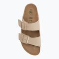 Klapki BIRKENSTOCK x Papillio Arizona Flex Platform Birko-Flor Narrow sandcastle 5
