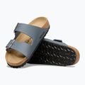 Slides BIRKENSTOCK Arizona Birko-Flor Narrow basalt gray 5