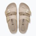Women's slides BIRKENSTOCK Arizona Birko-Flor triples sandcastle/oyster 3