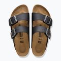 Slides BIRKENSTOCK Arizona Birko-Flor black/light gray 3