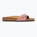 Women's slippers BIRKENSTOCK Madrid Birkibuc Narrow pink clay 2