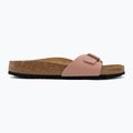 Women's slippers BIRKENSTOCK Madrid Birkibuc Narrow pink clay 2
