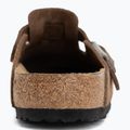 Slides BIRKENSTOCK Boston Suede Leather dark tea 6