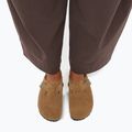 Slides BIRKENSTOCK Boston Suede Leather dark tea 7