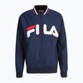 Men's FILA Logrono Logo Bomber black iris jacket 5