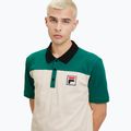 FILA men's polo shirt Lianshan Blocked antique white-aventurine 4