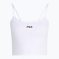 Women's FILA Loni Cropped Spaghetti bright white T-shirt 6