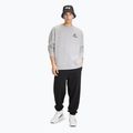 FILA men's Lahti Crew light grey melange sweatshirt 2