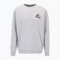 FILA men's Lahti Crew light grey melange sweatshirt 5
