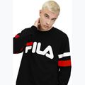 Men's FILA Luohe Oversized Crew sweatshirt black 4