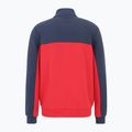 Men's FILA Latimer Blocked Track sweatshirt black iris/true red 2