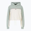 FILA women's sweatshirt Laagna Blocked Hoody jade/antique white