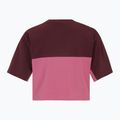 FILA women's Loobu Blocked t-shirt winetasting/red violet 2