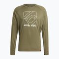 Men's cycling longsleeve adidas FIVE TEN Long Sleeve Jersey olive strata 7