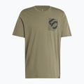 Men's adidas FIVE TEN Brand Of The Brave Tee olive strata cycling jersey 7