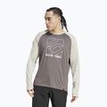Men's cycling longsleeve adidas FIVE TEN Long Sleeve Jersey charcoal/putty grey 3
