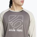 Men's cycling longsleeve adidas FIVE TEN Long Sleeve Jersey charcoal/putty grey 5