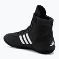 Men's wrestling shoes adidas Combat Speed 4 core black/footwear white 3