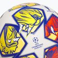 adidas UCL Competition 23/24 white/glow blue/flash orange football size 4 4