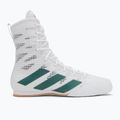 adidas Box Hog 4 cloud white/collegiate green/core black boxing shoes 2