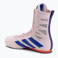 Boxing shoes adidas Box Hog 4 almost pink/lucid blue/impact orange 3