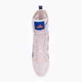 Boxing shoes adidas Box Hog 4 almost pink/lucid blue/impact orange 5