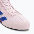 Boxing shoes adidas Box Hog 4 almost pink/lucid blue/impact orange 7