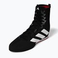 adidas Box Hog 4 core black/cloud white/pure ruby boxing shoes 2