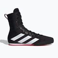 adidas Box Hog 4 core black/cloud white/pure ruby boxing shoes 3