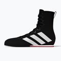 adidas Box Hog 4 core black/cloud white/pure ruby boxing shoes 4