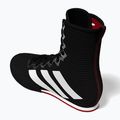 adidas Box Hog 4 core black/cloud white/pure ruby boxing shoes 6