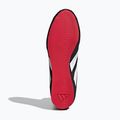 adidas Box Hog 4 core black/cloud white/pure ruby boxing shoes 8
