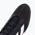 adidas Box Hog 4 core black/cloud white/pure ruby boxing shoes 9