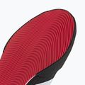 adidas Box Hog 4 core black/cloud white/pure ruby boxing shoes 10