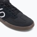 Men's adidas FIVE TEN Sleuth core black/core black/cloud white platform cycling shoes 7